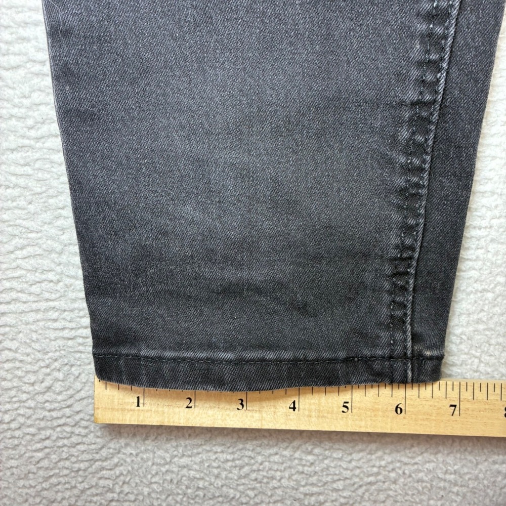 Levi 531 Athletic Slim Jeans Men 36x34 Black Stretch Casual Streetwear Denim - Picture 7 of 8